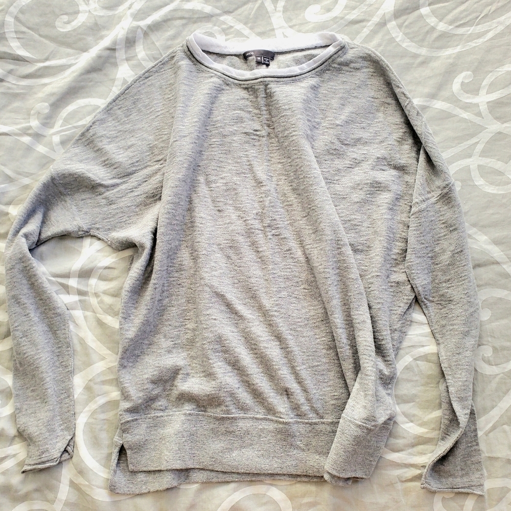 Vince Drop Shoulder Pullover Sweater